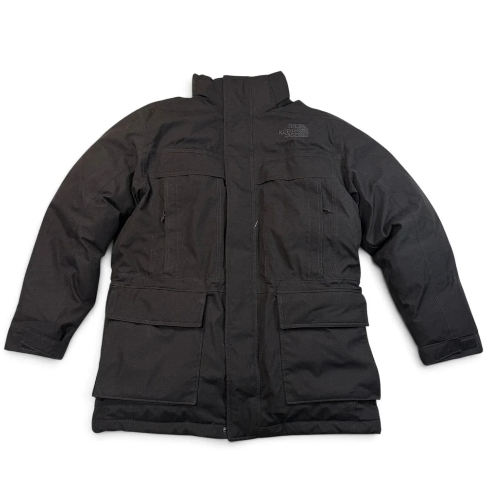 The North Face McMurdo Parka Mens Large Black Down Insulated Jacket CQL4